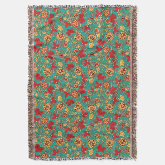 Couverture Motif floral 2 (devant Vertical)