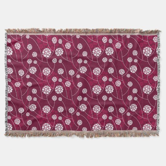 Couverture Motif floral abstrait (Devant)