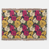 Couverture Motif floral élégant (Devant)