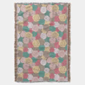 Couverture Motif floral élégant. Floral lumineux (devant Vertical)