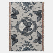 Couverture Motif floral papillon gothique (2) (devant Vertical)