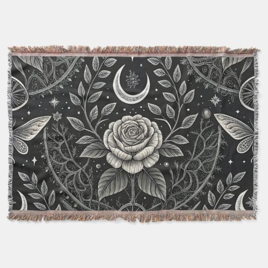 Couverture Motif floral papillon gothique (4) (Devant)
