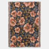 Couverture Motif floral vif (devant Vertical)