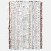 Couverture Motif folklorique scandinave Cosy Thon Blanket (devant Vertical)