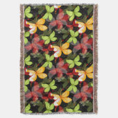 Couverture Motif foncé d'automne (devant Vertical)