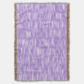 Couverture Motif Fourrure Violette Améthyste (devant Vertical)