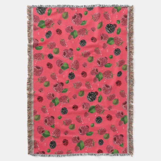 Couverture Motif framboise (devant Vertical)