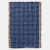 Couverture Motif frappant de formes bleues (devant Vertical)