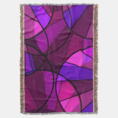 Couverture motif géométrique Abstrait (devant Vertical)