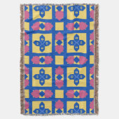 Couverture Motif Géométrique Abstrait (devant Vertical)