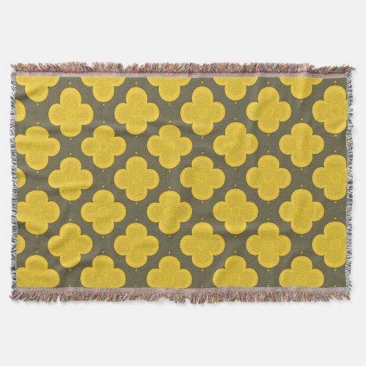 Couverture Motif géométrique abstrait (Devant)