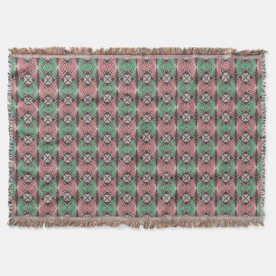 Couverture motif géométrique africain ethnique