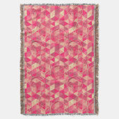 Couverture Motif géométrique de fleur (devant Vertical)