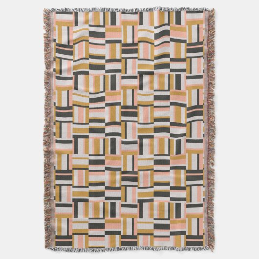 Couverture Motif géométrique de forme (devant Vertical)