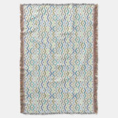 Couverture Motif géométrique de lien de mod de la moitié du (devant Vertical)