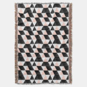 Couverture Motif géométrique de triangle tirée par la main (devant Vertical)