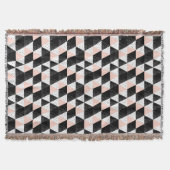 Couverture Motif géométrique de triangle tirée par la main (Devant)