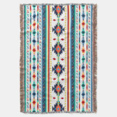 Couverture motif géométrique ethnique tribal tendance (devant Vertical)