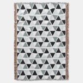 Couverture Motif géométrique gris blanc noir (devant Vertical)