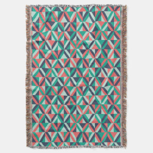 Couverture Motif géométrique moderne de la moitié du sièc