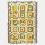 Couverture Motif géométrique rétro les années 70 dans les ton (devant Vertical)