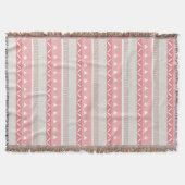 Couverture Motif géométrique rose Rose du sud-ouest (Devant)