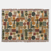 Couverture Motif géométrique sombre du milieu du siècle (2) (Devant)