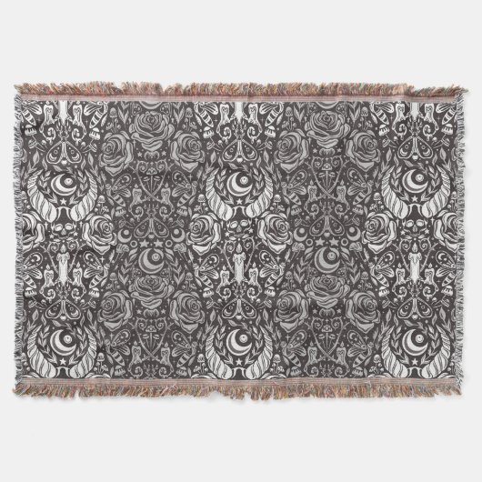 Couverture Motif gothique monochrome (Devant)