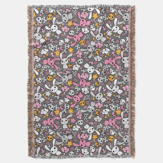 Couverture motif gris de kawaii (devant Vertical)