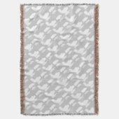 Couverture Motif gris du milieu du siècle Silhouette (devant Vertical)