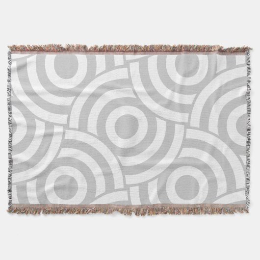 Couverture Motif gris et blanc (Devant)