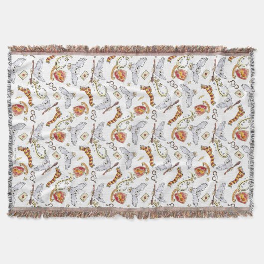 Couverture Motif Hedwig GRYFFINDOR™ (Devant)