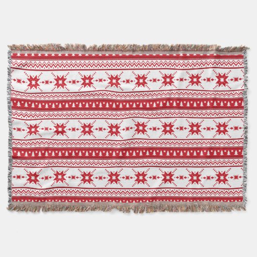Couverture Motif inspiré par chandail rouge de Noël (Devant)