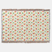 Couverture Motif joli de fraise (Devant)