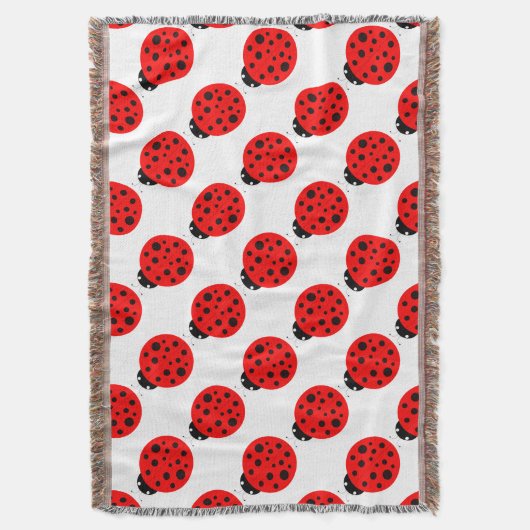 Couverture Motif Ladybug (devant Vertical)