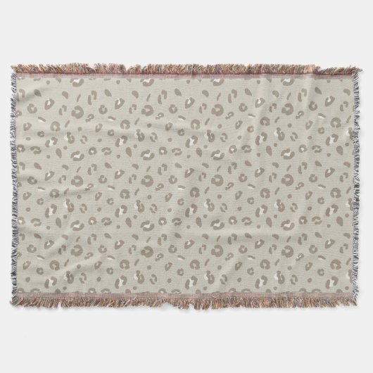 Couverture Motif Léopard (Devant)