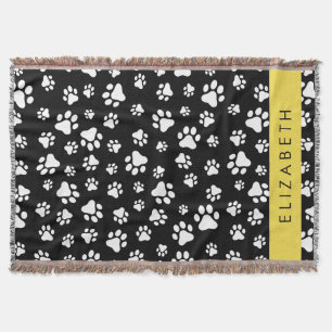 Couverture Motif mâle, Patrouilles de chien, Noir et Blanc, V