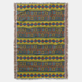 Couverture Motif médiéval espagnol Thon Blanket II (devant Vertical)