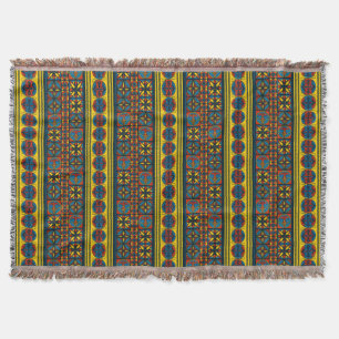 Couverture Motif médiéval espagnol Thon Blanket II