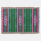Couverture Motif mexicain Sarape (Devant)