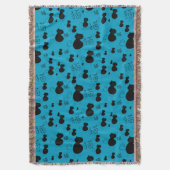 Couverture Motif mignon de minou (devant Vertical)