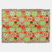Couverture Motif mignon d'illustration de pomme (Devant)