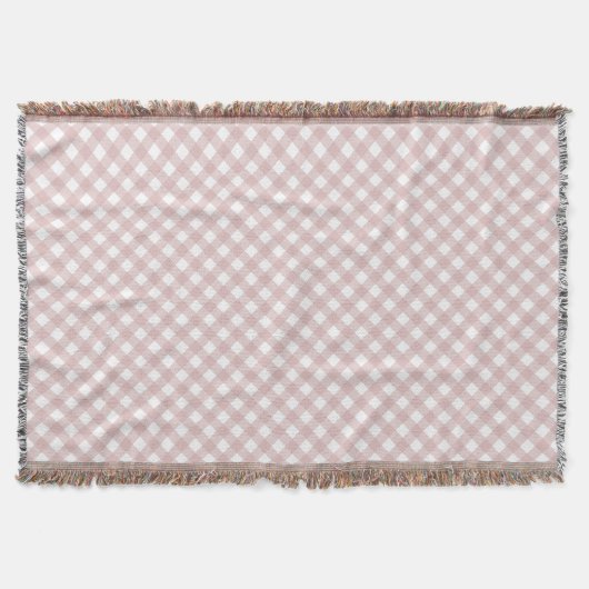 Couverture Motif minimaliste en teinte rose pâle (Devant)