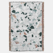 Couverture Motif moderne Abstrait Terrazzo (devant Vertical)