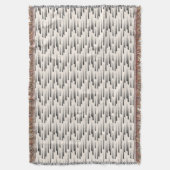 Couverture Motif moderne de pluie (devant Vertical)