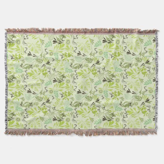 Couverture motif montrant de petits oiseaux de bébé (Devant)