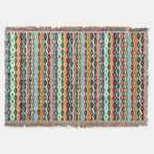 Couverture motif multicolore Abstrait (Devant)