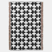 Couverture Motif musulman noir et blanc classique (devant Vertical)
