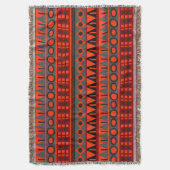 Couverture Motif natif Aztec (devant Vertical)