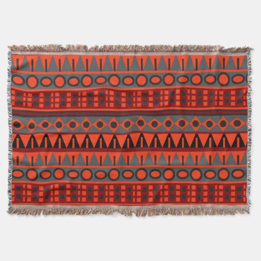 Couverture Motif natif Aztec (Devant)